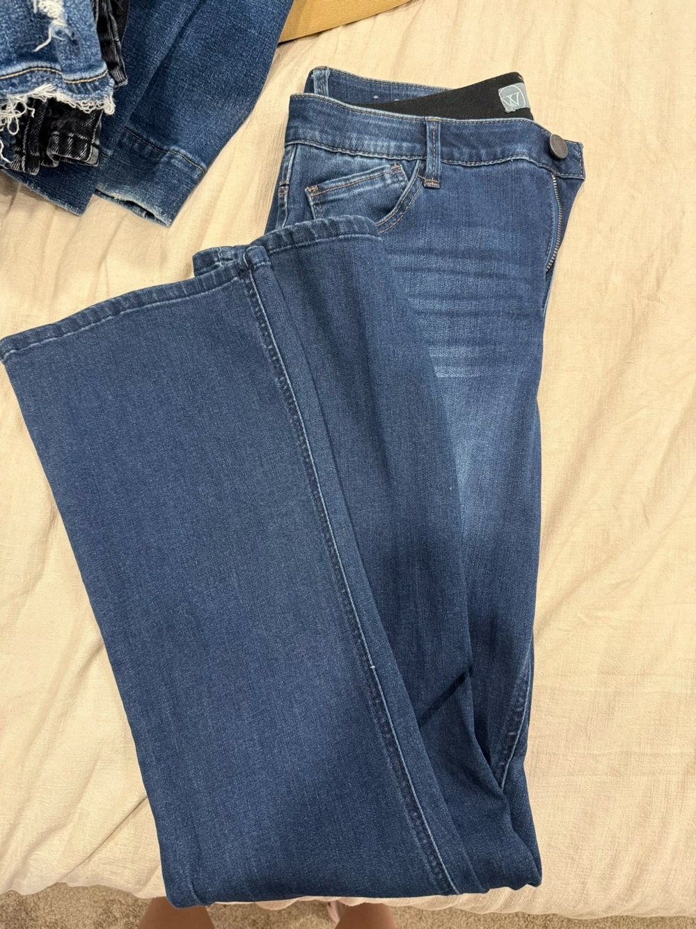Wit & Wisdom Dark Blue Boot Cut Jeans